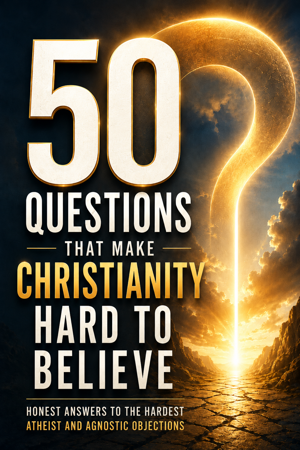 Cover of 50 Questions That Make Christianity Hard to Believe